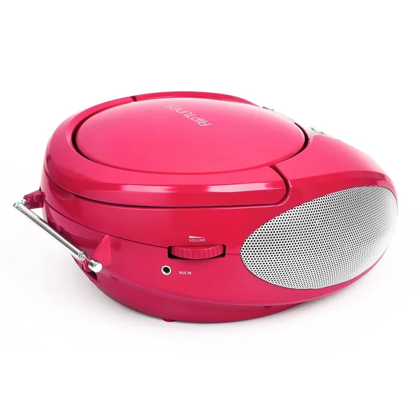 Riptunes CD Boombox w/ AM/FM Radio - Pink