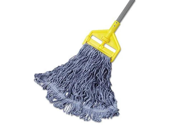 Rubbermaid Commercial Super Stitch Cotton/Synthetic Blend Mop, White