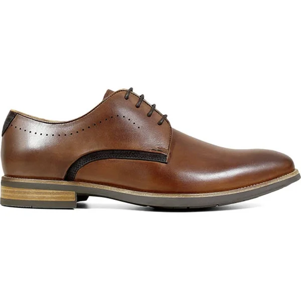 Florsheim Uptown Plain Toe Oxford 8 Men's Cognac
