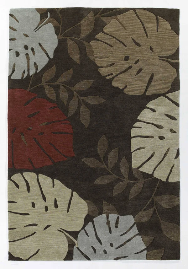 Kas Bali 2828 Fauna 3&3x22 x 5&3x22 Mocha Rug