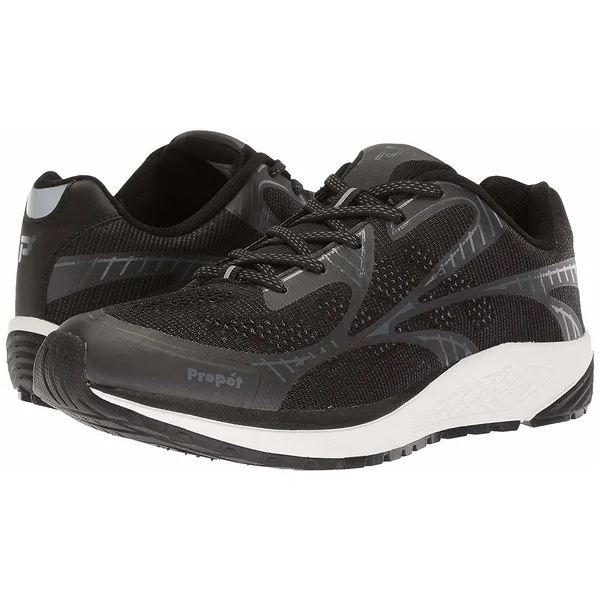 Propet Women's One LT Sneaker - Black - Size 11 - Wide