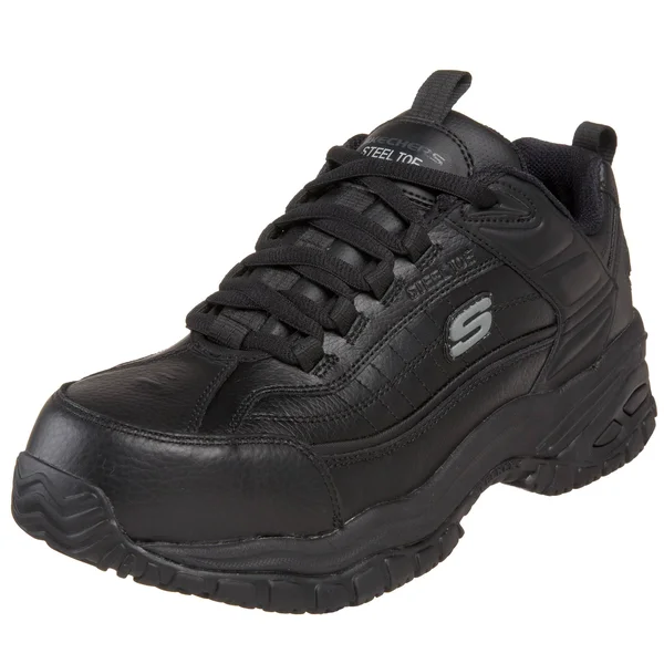 Skechers for Work Men's Soft Stride Lace Up - Black, 12 M US