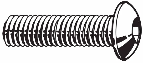 Fabory Button, Socket Head Cap Screw, #8-32, Stainless Steel, 18-8, Plain, 3/4 in Length, PK 4800 [PK/4800] Model: B51030.016.00