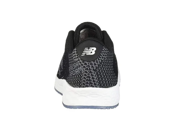 New Balance Fresh Foam Zante Pursuit Black/Castlerock Women's Running Shoes, Black/White, Size: 5.5