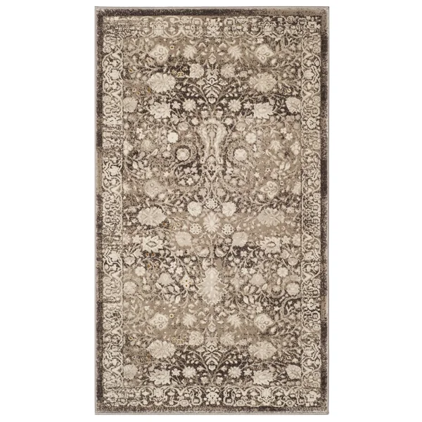 Safavieh Serenity Brown Rug; 4& x 6&