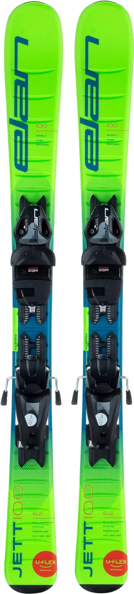 Elan Jett Kids Skis with El 4.5 GW Shift Bindings