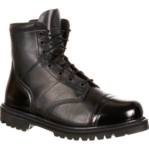 Rocky 7x22 Jump Boot Side-Zip, Men's Black