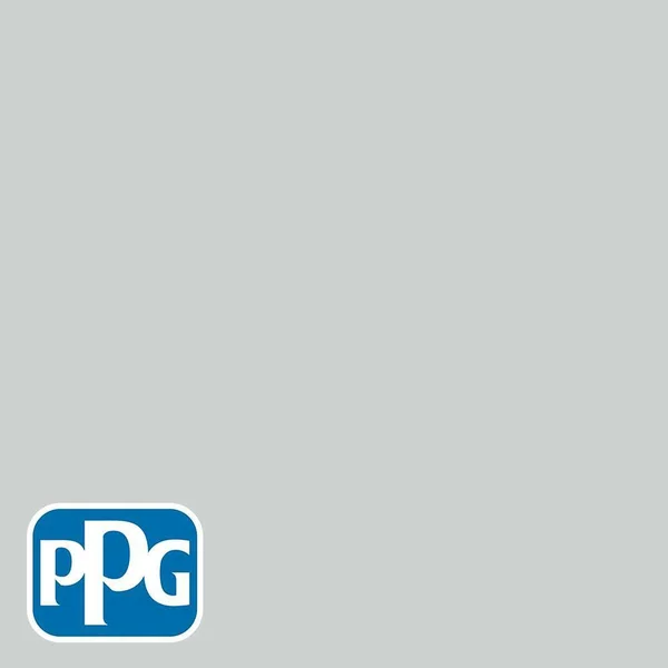 PPG 5 gal. #HDPCN36 Ultra-Hide Zero Silvery Moonlight Satin Interior Paint