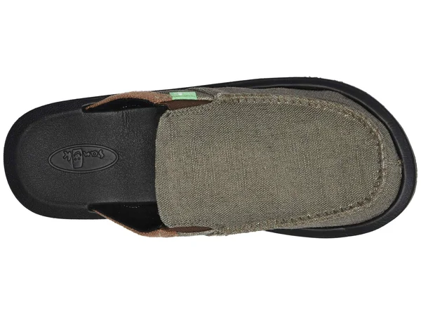 Sanuk Men's You Got My Back III Loafers - Army - Size 7