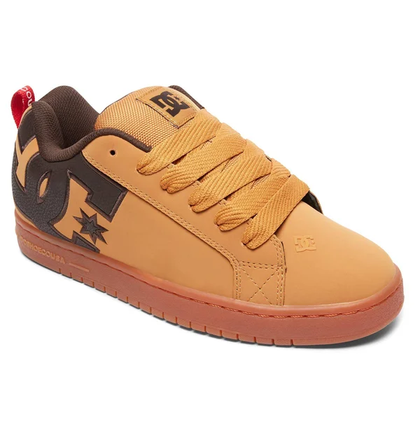 DC Shoes Court Graffik SE Wheat Turkish Coffee