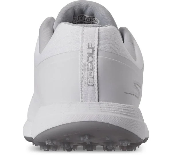 Skechers Women's Go Golf Max - Fade Golf Shoes - White, Gray, 10.0