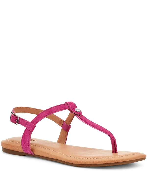 Ugg Women's Madeena Suede Sandals in Pink - Size 11