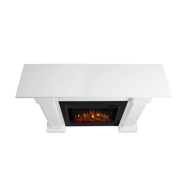 Real Flame 7910E Hillcrest Electric Fireplace - White