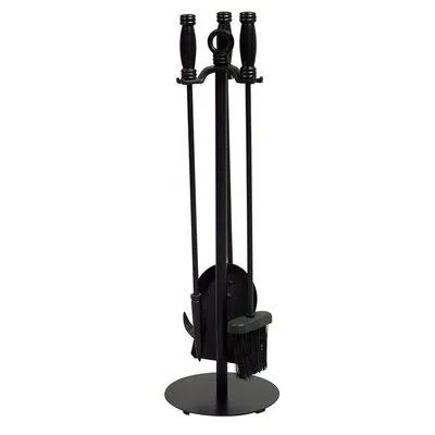 Acasia Iron Fireplace Tool Set Ebern Designs
