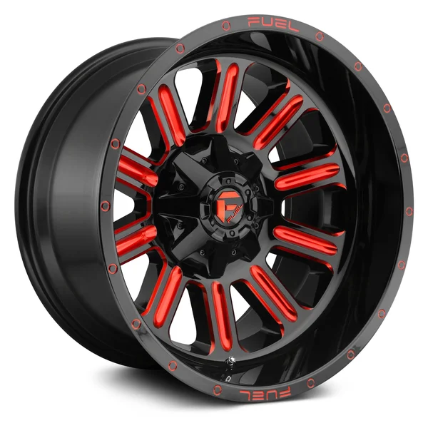 Fuel D62115808337 - Hardline 15x22 Gloss Black