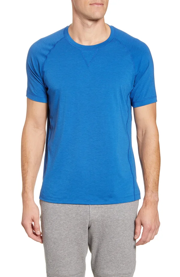 Fourlaps Men's Level Tech Tee - Blue - Size Small