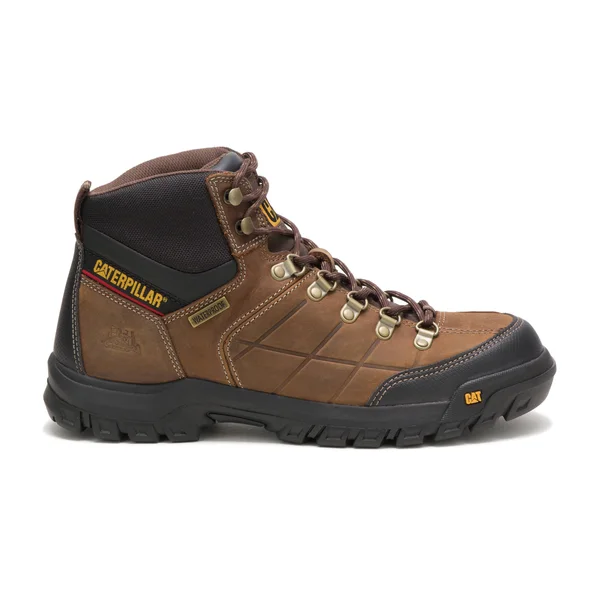 Men's Caterpillar Threshold Waterproof Boot - Size: 11.5, Brown