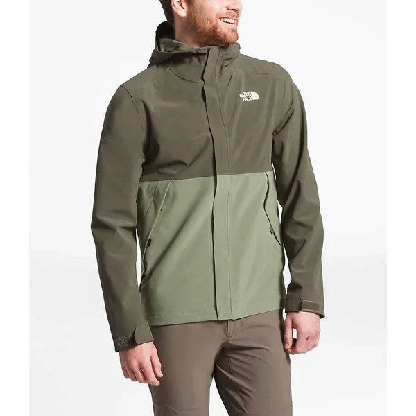 The North Face Men's Apex Flex DryVent Jacket - Small - New Taupe Green, Four Leaf Clover