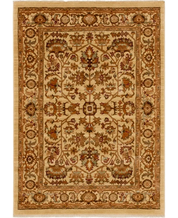 Unique Loom Alcott Dorchester Rug - Beige (4& 0 x 6& 0)