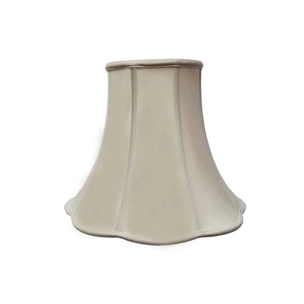 Royal Designs Bottom Outside Scallop Bell Beige Lamp Shade, 8 x 16 x 14 - Color