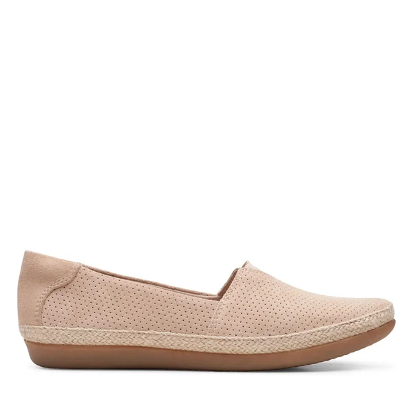 Clarks Danelly Sky Blush Suede - Women's, Size: 9 Medium