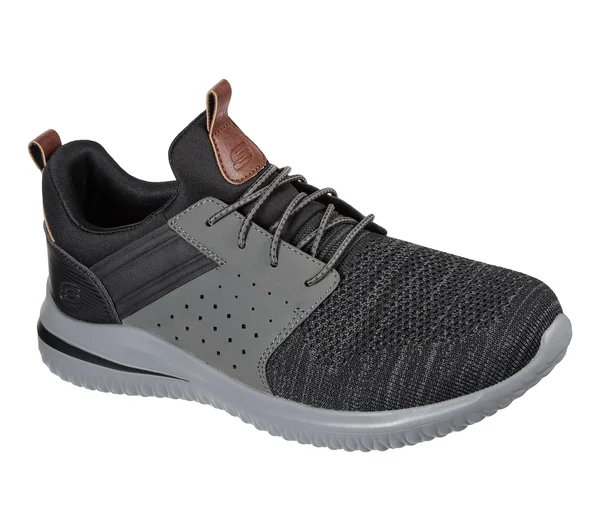 Skechers USA Delson 3.0 Cicada 10 Men's Black