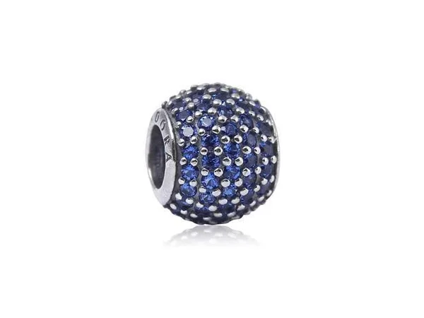 Pandora 791051NCB Blue Pave Lights Charm