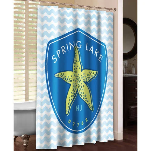 Laural Home Spring Lake Shower Curtain