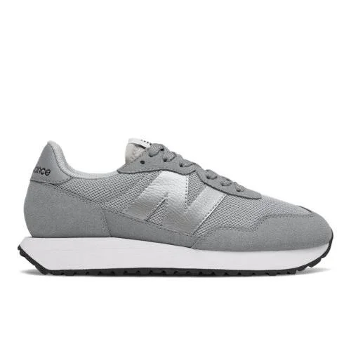 New Balance Women's 237 - Grey/Silver (Size 6)