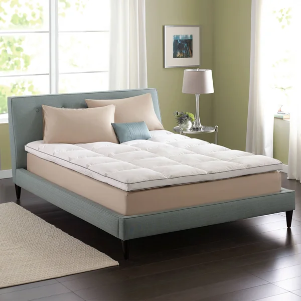 Pacific Coast SuperLoft Mattress Topper 230 Thread Count Feather and Down Fill - Calking