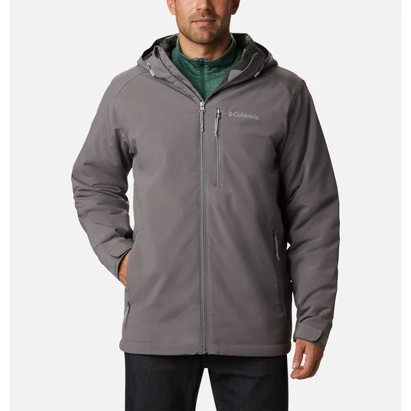 Columbia Men's Gate Racer Softshell Jacket - 4X - City Grey