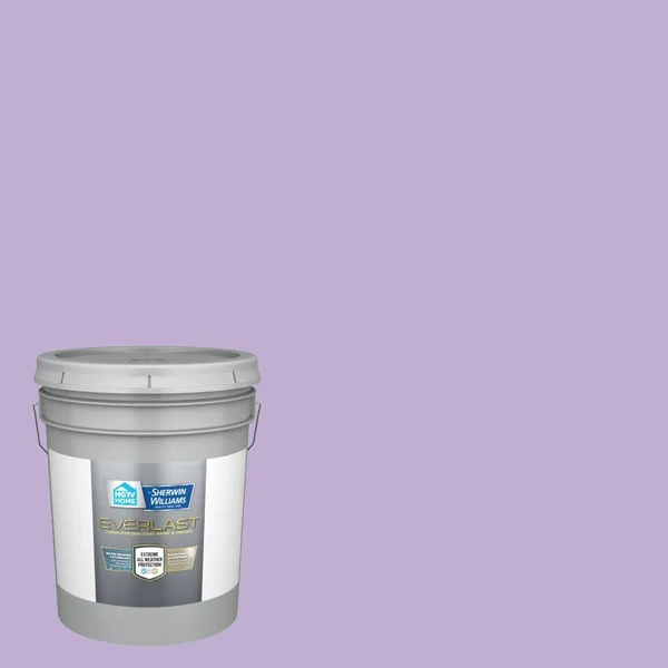 HGTV Home by Sherwin-Williams Everlast Semi-Gloss Magical Exterior Paint (5-Gallon) - HGSW1425-833041
