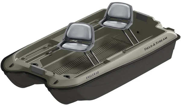 Field & Stream Angler 10 Fishing Boat Grey