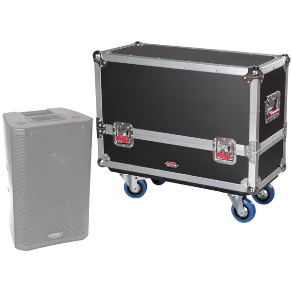 Gator G-TOUR SPKR-2K8 Tour Style Transporter for (2) K8 Speakers