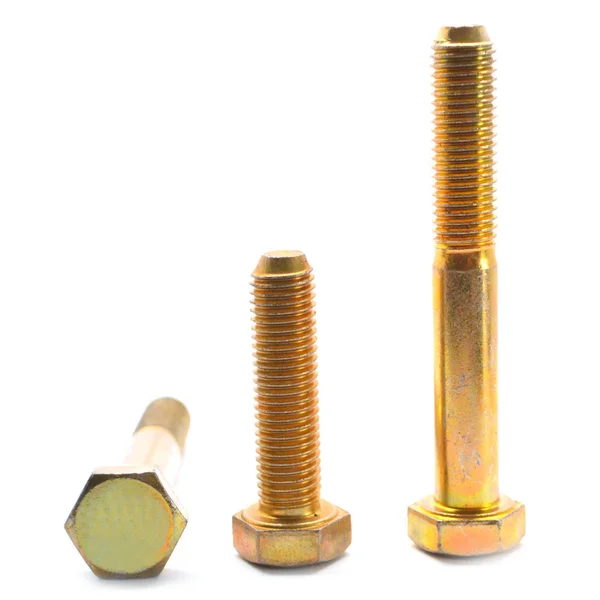 1/4x22-20 x 3 1/2x22 (PT) Coarse Thread Grade 8 Hex Cap Screw (Bolt) Alloy Steel Yellow Zinc Plated