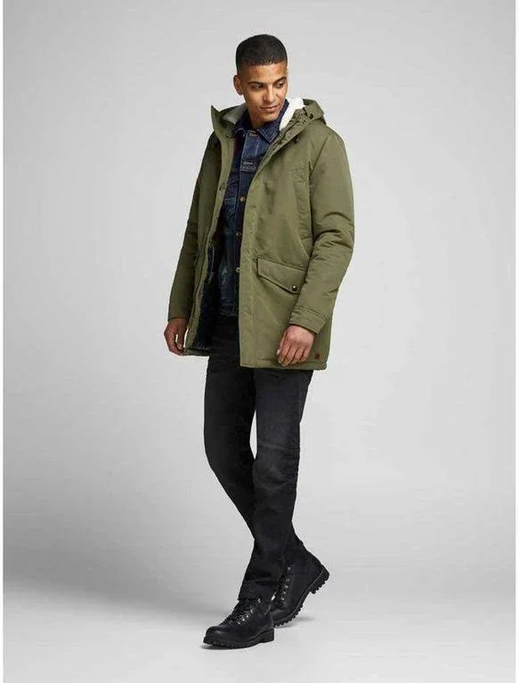 Jack & Jones Wetland - Green - Parka Jackets