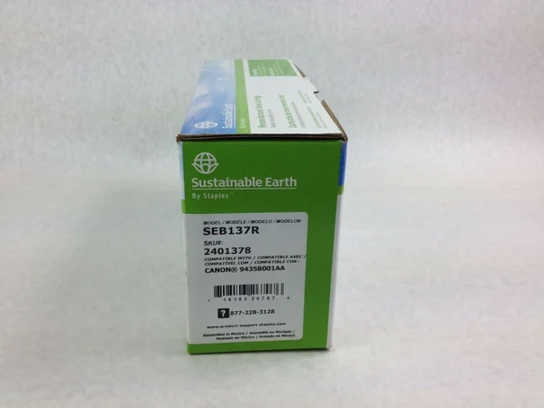 Staples Remanufactured Laser Toner Cartridge Canon 137 (9435B001AA) Black
