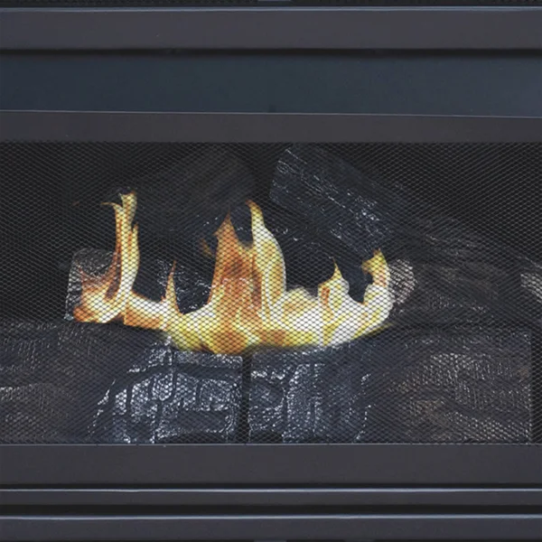 Pleasant Hearth 42 in. Natural GAS Intermediate Tobacco Vent Free Fireplace System 27 - 500 BTU, Brown