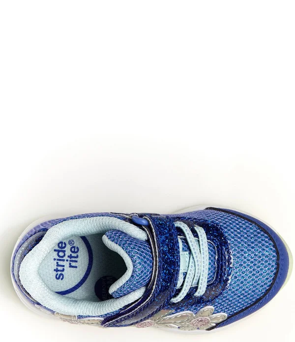 Stride Rite Girls& Light Up Glimmer Sneakers Toddler - 8.5W Toddler