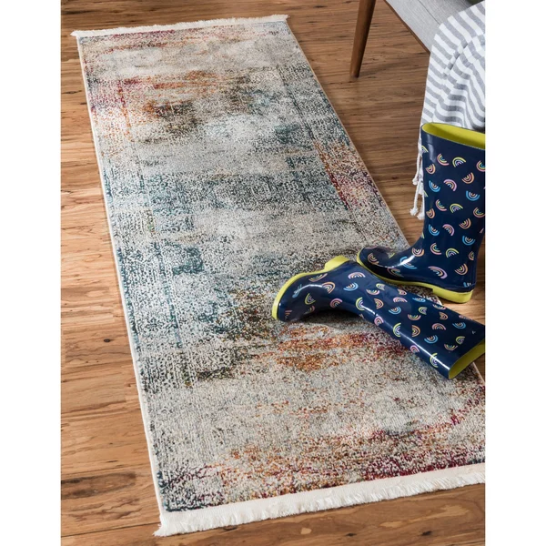 Unique Loom Marimelena Baracoa Rug - Multi (4& 3 x 6& 0)