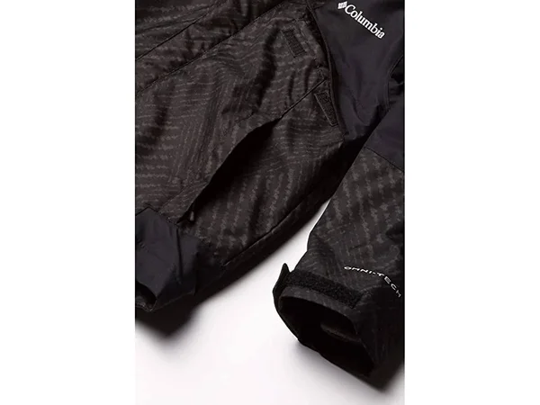 Columbia Boys& Bugaboo II Fleece interchange Jacket - XL - Black Chevron Print, Black