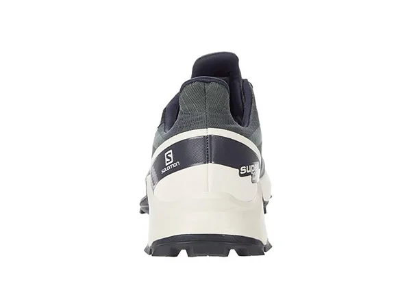 Salomon Men's Supercross GTX Shoe - 11 - Balsam Green/Vanilla Ice/India Ink