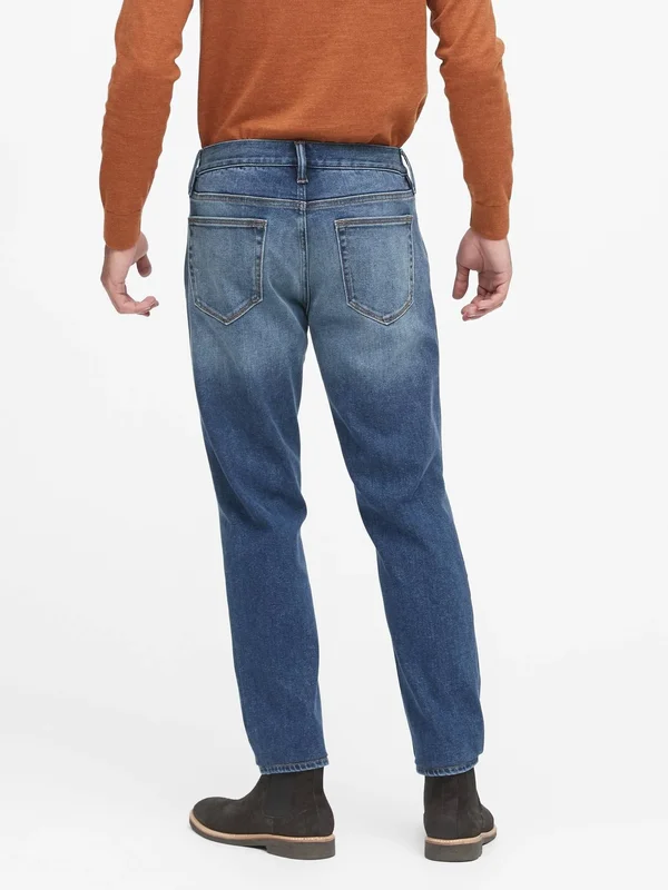 Banana Republic Men's Straight Legacy Jean Medium Wash Size 29W 32L
