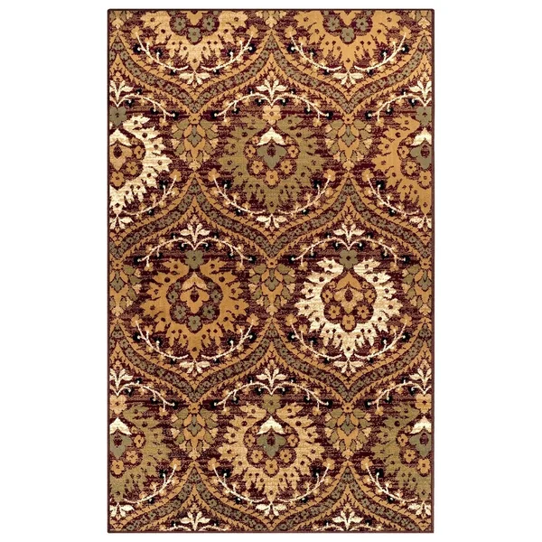 Superior Designer Augusta Area Rug-5&X8& - 5& x 8& Red