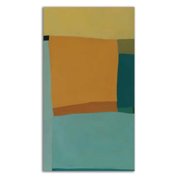 21x22 x 11x22 at The Beach II by Tamar Zinn Print on Canvas