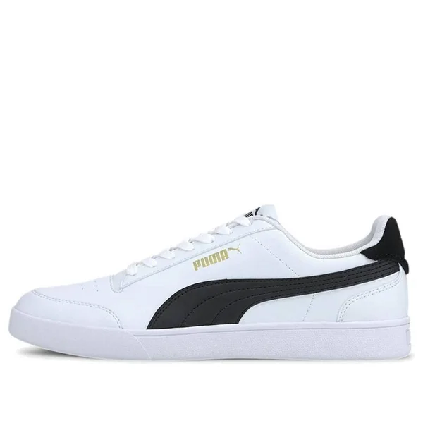 Puma Shuffle Trainers White Black - 38