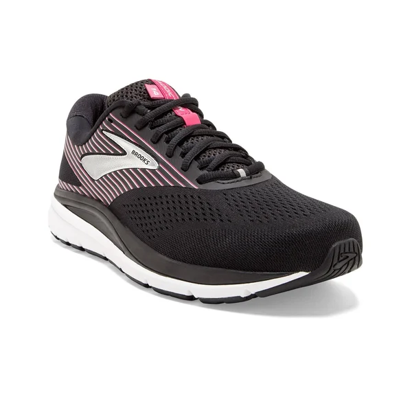 Brooks Addiction 14 Narrow 10.5 - Black/Hot Pink/Silver (Women's)