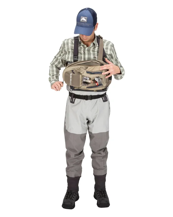 Simms Freestone Ambidextrous Tactical Sling Pack - Steel