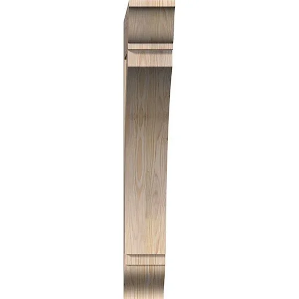 5 1/2x22W x 30x22D x 38x22H Thorton Traditional Smooth BRACKET - Douglas Fir