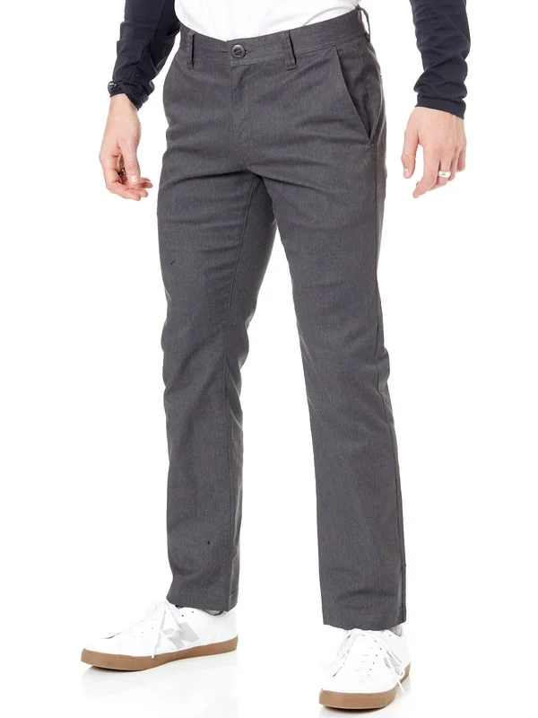 Volcom Frickin Modern Stretch (Charcoal Heather) Men's Casual Pants